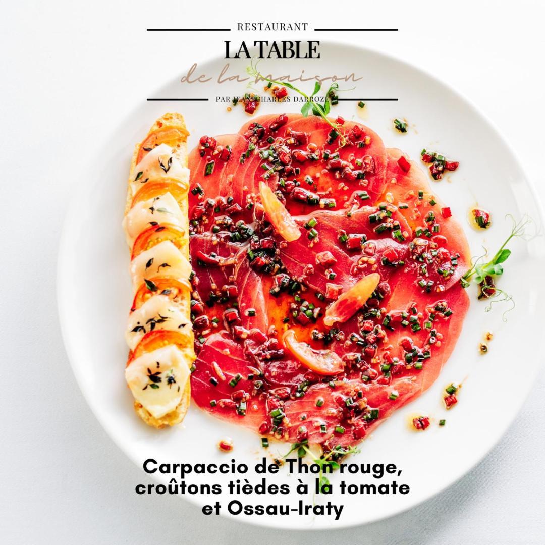Logis Hotel - Restaurant Maison Claude Darroze Лангон Экстерьер фото